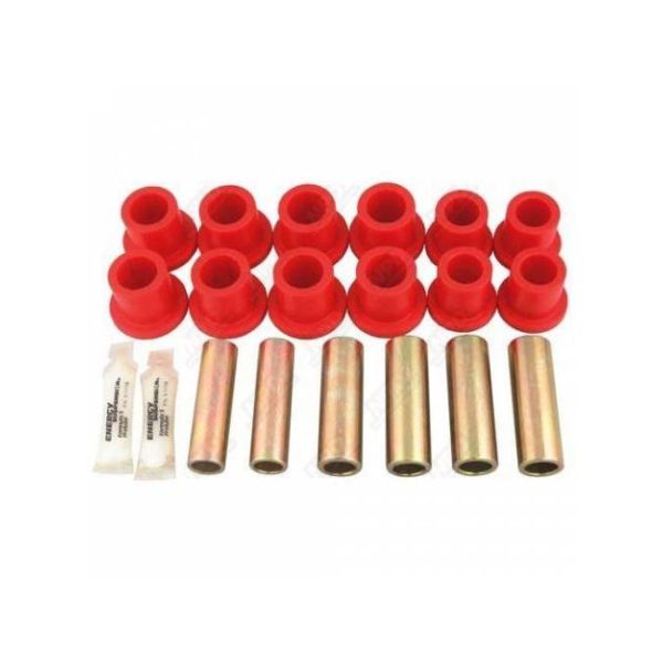 Gummilager Blattfederaufhängung, Hinterachse, rot, F100 4x4, Bj