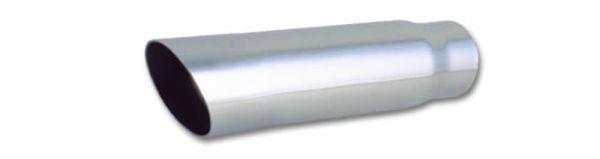 Auspuff, Endstück, Edelstahl, 2 1/4" auf 3", 15° schräg, 280 mm