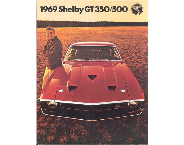 Verkaufsprospekt, Mustang Shelby Bj 69