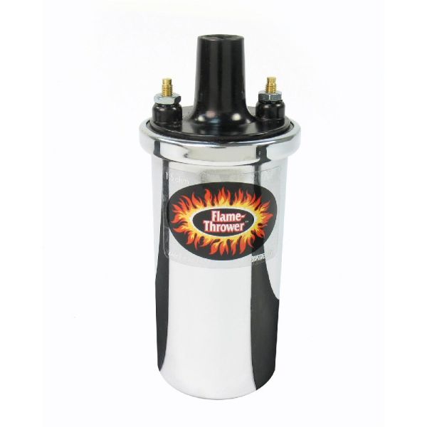 Zündspule Pertronix "Flame-Thrower" chrom