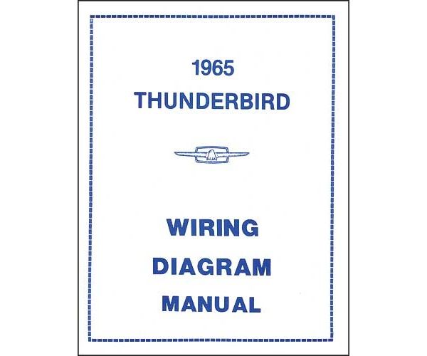 Ford Thunderbird elektrische Schaltpläne 1965