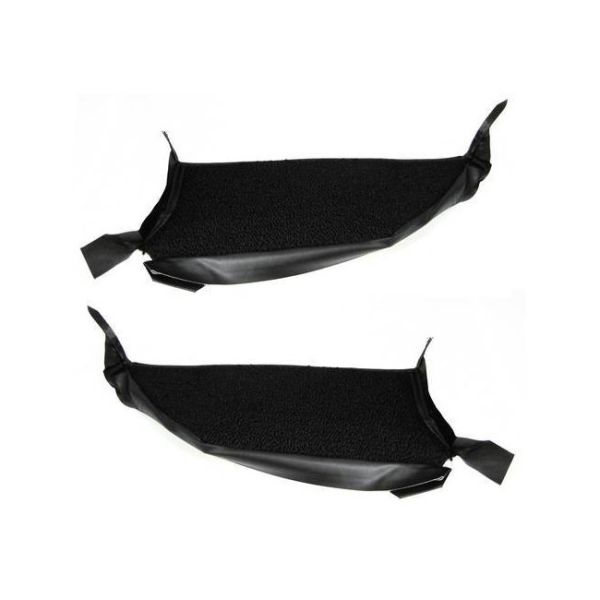Teppich, Fußraumverkleidung, schwarz, Cabrio, Bj.1965-66