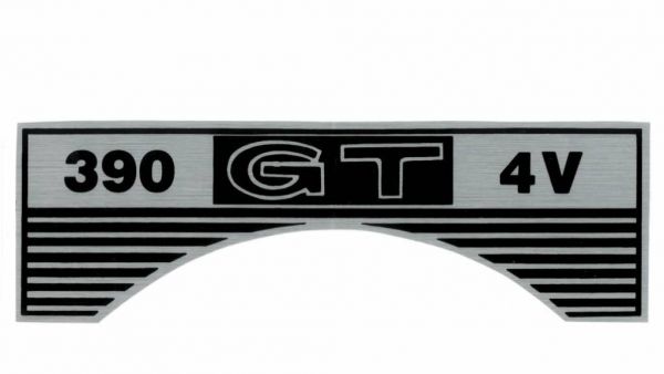 Luftfilter Aufkleber 390 GT, Bj 66-68