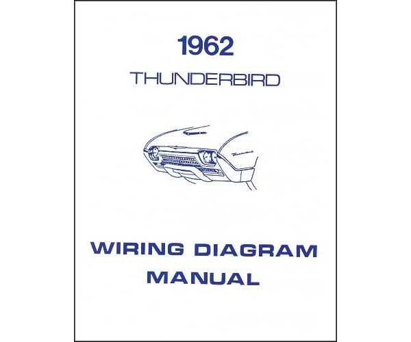 Ford Thunderbird elektrische Schaltpläne 1962