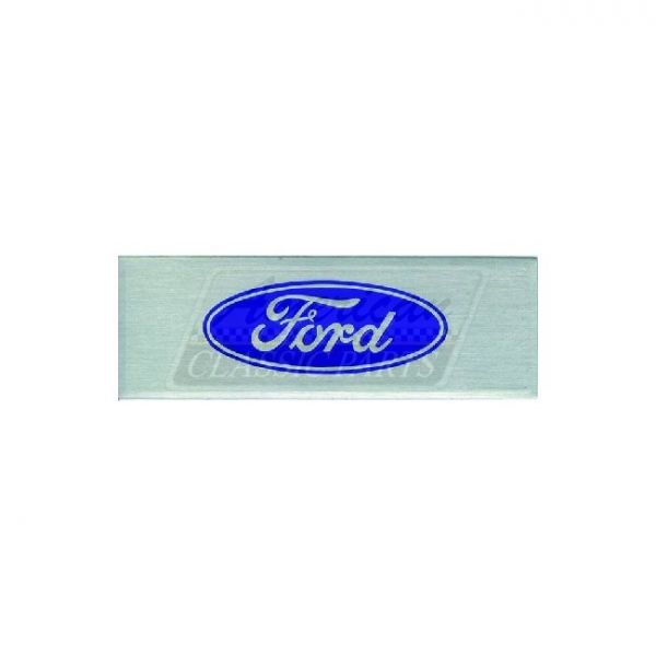 Emblem, "Ford" in blau, Einstiegsleiste, Bj.68-73