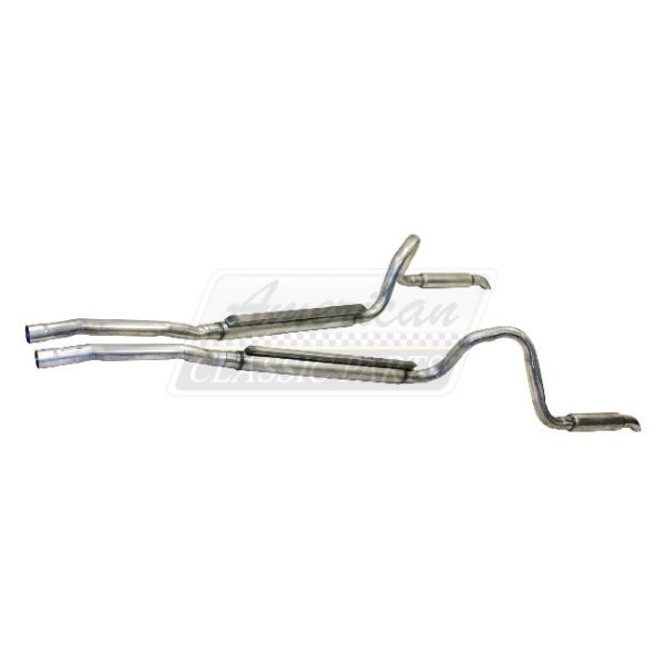 Doppelrohr Auspuffanlage, 260, 289 cui HiPo, Bj.1965