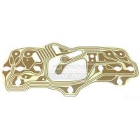 Leiterfolie für 3 Instrumente u. Warnleuchten, Bj 79 Leiterfolie für 3 Instrumente u. Warnleuchten, Bj 79