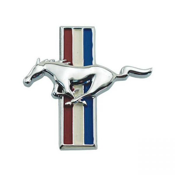 "Running Horse" Emblem Handschuhfachklappe, Bj 65-66