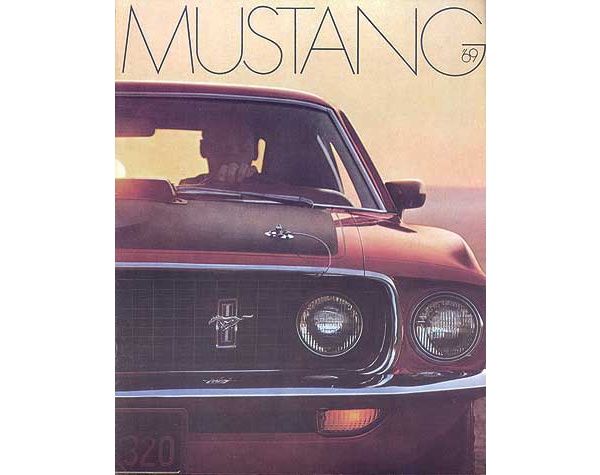 Verkaufsprospekt, Mustang Bj 69