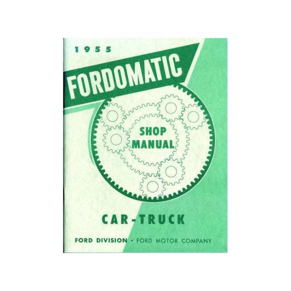 Fordomatic 1955 Werkstatthandbuch