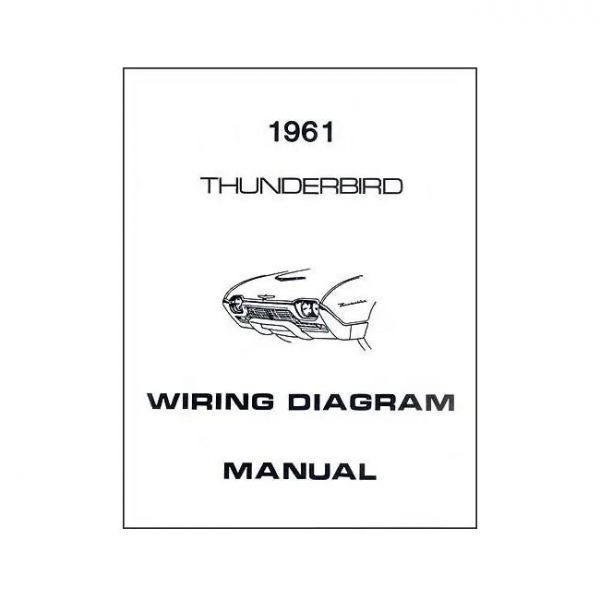 Ford Thunderbird elektrische Schaltpläne 1961