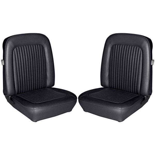 Sitzbezüge, schwarz, Fastback, Bj.1968