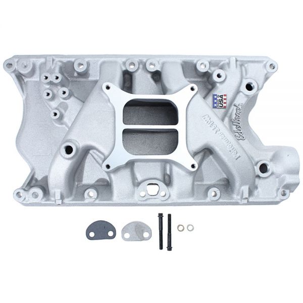 Ansaugbrücke, Edelbrock Performer, 351W, Bj.69-73