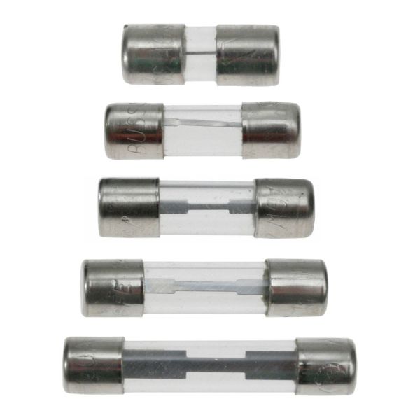 Sicherungen Glas 5-teiliger Satz