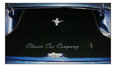 Kofferraumteppich aus Edelvelours, Bj.1971-73