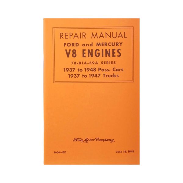 Werkstatthandbuch Ford Pick Up Truck 1937-47, Car 37-48