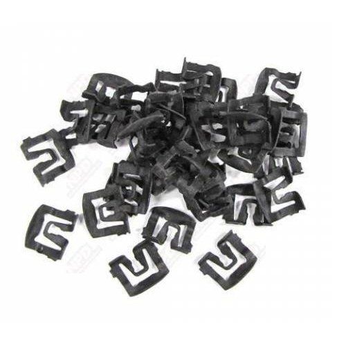 Klip Kit Zierleisten Front- und Heckscheibe, Coupe, Bj.66