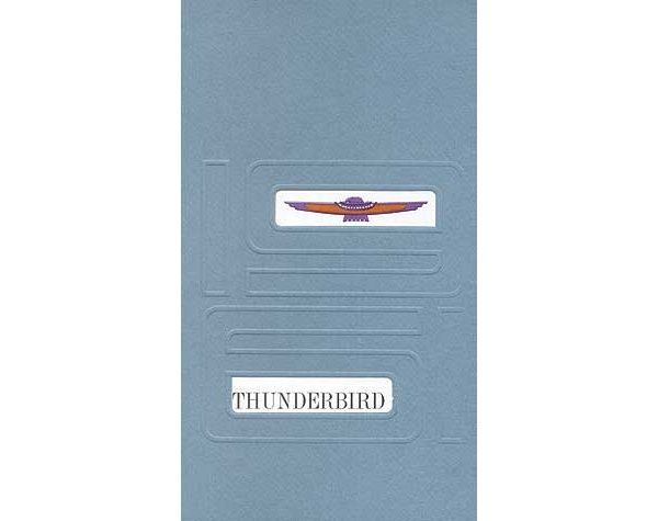 Bedienungsanleitung Ford Thunderbird 1961 Manual