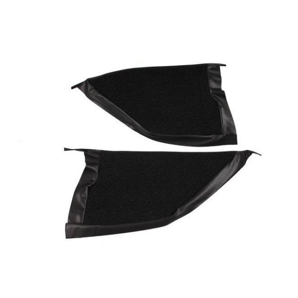 Teppich, Fußraumverkleidung, schwarz, Coupe & FSB, Bj.1965-66