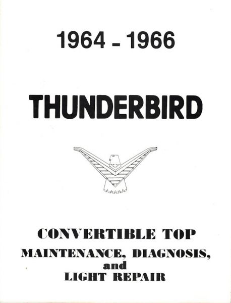 Werkstatthandbuch, Verdeck, Cabriolet, Bj.64-66