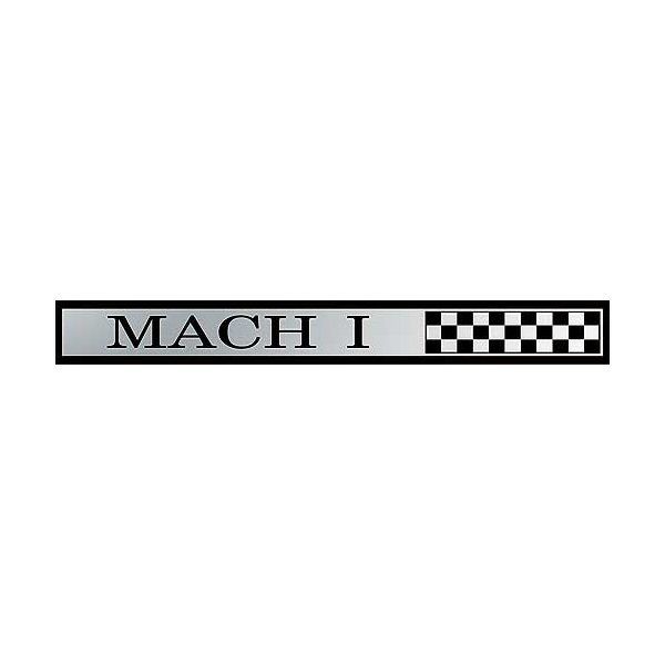 "Mach 1" Emblem Armaturenbrettverkleidung, Bj 69