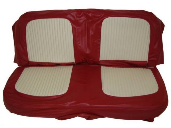 Sitzbezug Standard, rot/weiß, Bj 55