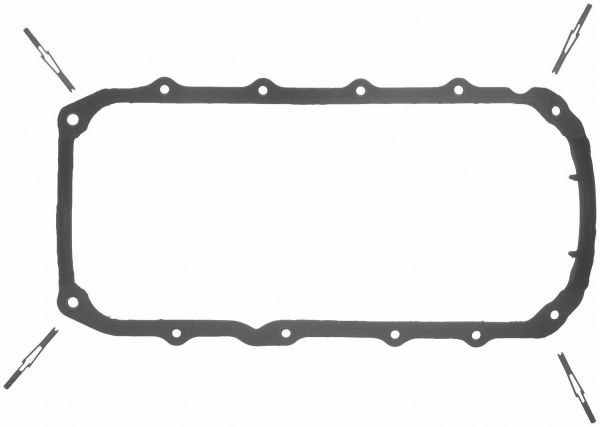 Ölwannendichtung Gummi 6 zyl. 173, 189, 207 cui (2,8l, 3,1l, 3,4l) Bj 80-97