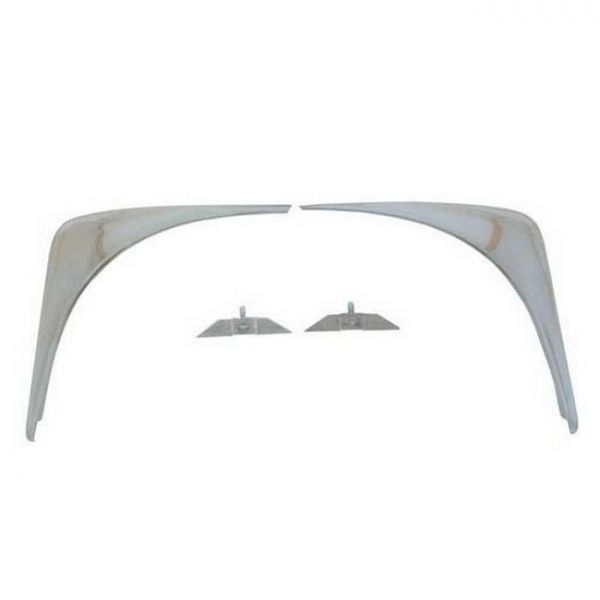 Stone Guards Fender Skirts, Paar, Bj 55-57