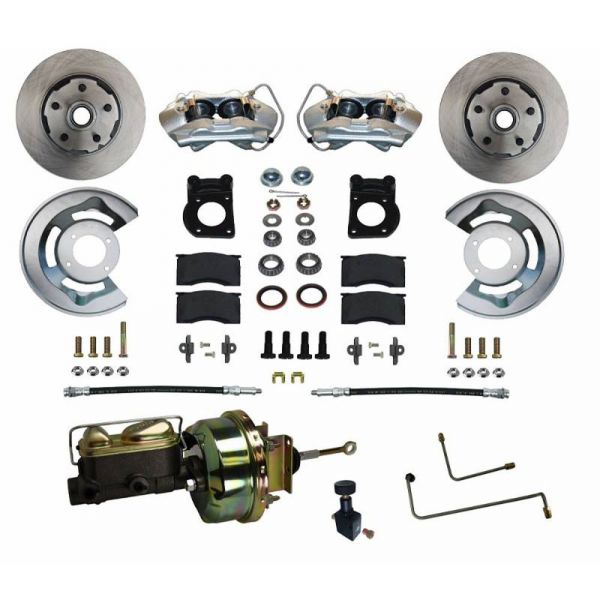 Umrüstsatz, Trommel auf Scheibenbremsen, 6 Zyl., Bj.65-66, Kits/Teile für  Scheibenbremse, Bremsen, Ford Mustang 1965, Mustang Parts