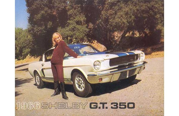 Verkaufsprospekt Mustang Shelby, Bj 66