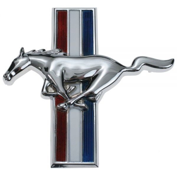 Kotflügelemblem "Running Horse" od. GT350 Kühlergrill-Emblem