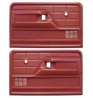 Türverkleidung, rot, m. int. Armlehne, Bj 73-79 Türverkleidung, rot, m. int. Armlehne, Bj 73-79
