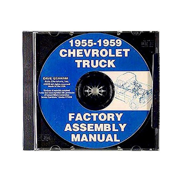 Factory Assembly Manual, CD, Bj. 55-59