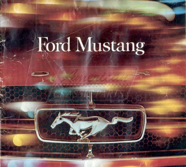 Verkaufsprospekt Mustang, Bj 65