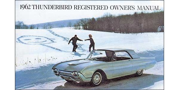 Bedienungsanleitung Ford Thunderbird 1962 Manual