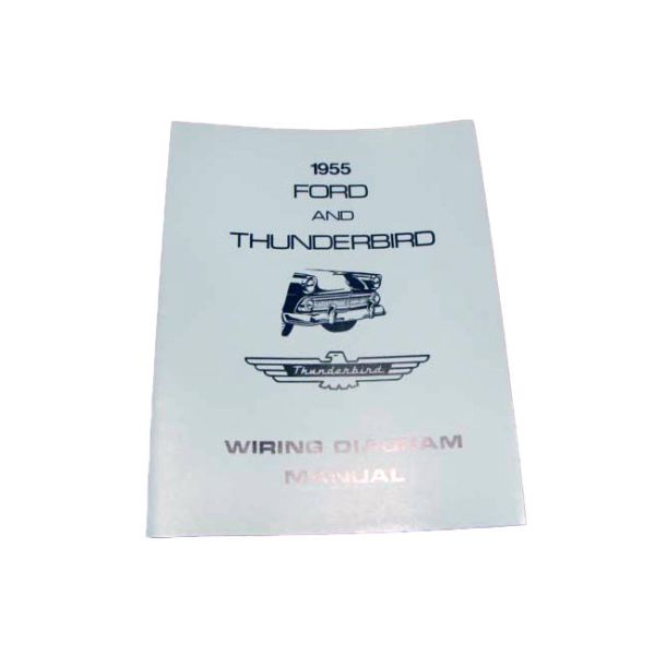 Ford Thunderbird & Pass. Cars elektrische Schaltpläne 1955