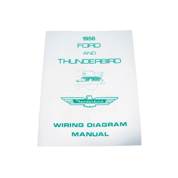 Ford Thunderbird & Pass. Cars elektrische Schaltpläne 1956