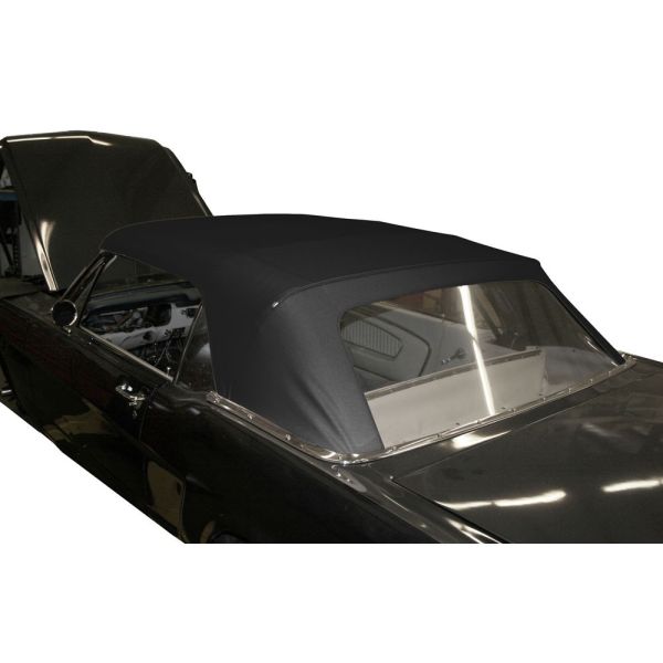 Cabrioletverdeck, Schwarz, Bj.1965-66