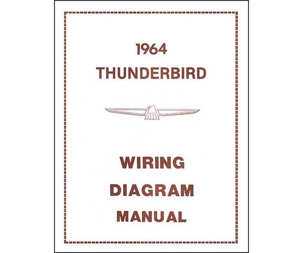 Ford Thunderbird elektrische Schaltpläne 1964