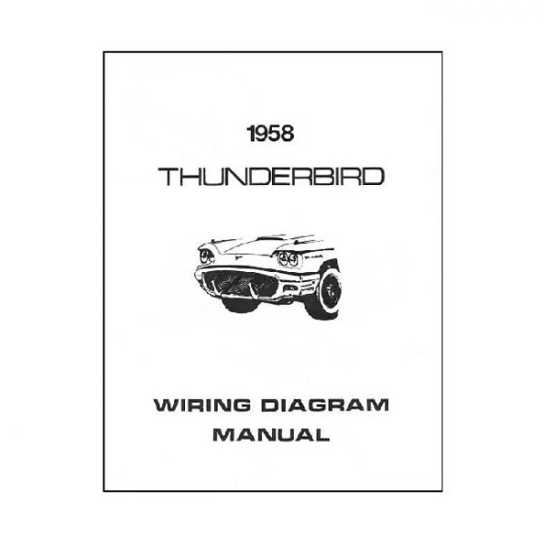 Ford Thunderbird elektrische Schaltpläne 1958