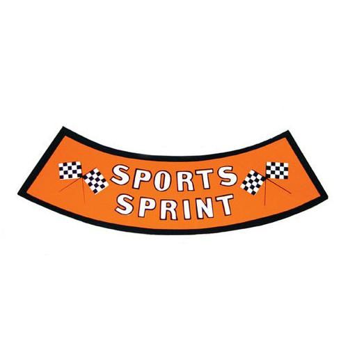Aufkleber Luftfilter "Sports Sprint"